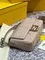 Сумка из кожи Fendi Baguette светло-розовый
