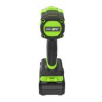 Гайковерт ударный акк. Greenworks IW5500, 24V, б/щет, 1/2'', 500Нм, 3 режима, 1х5Ач,ЗУ,кор (3805007CUG)