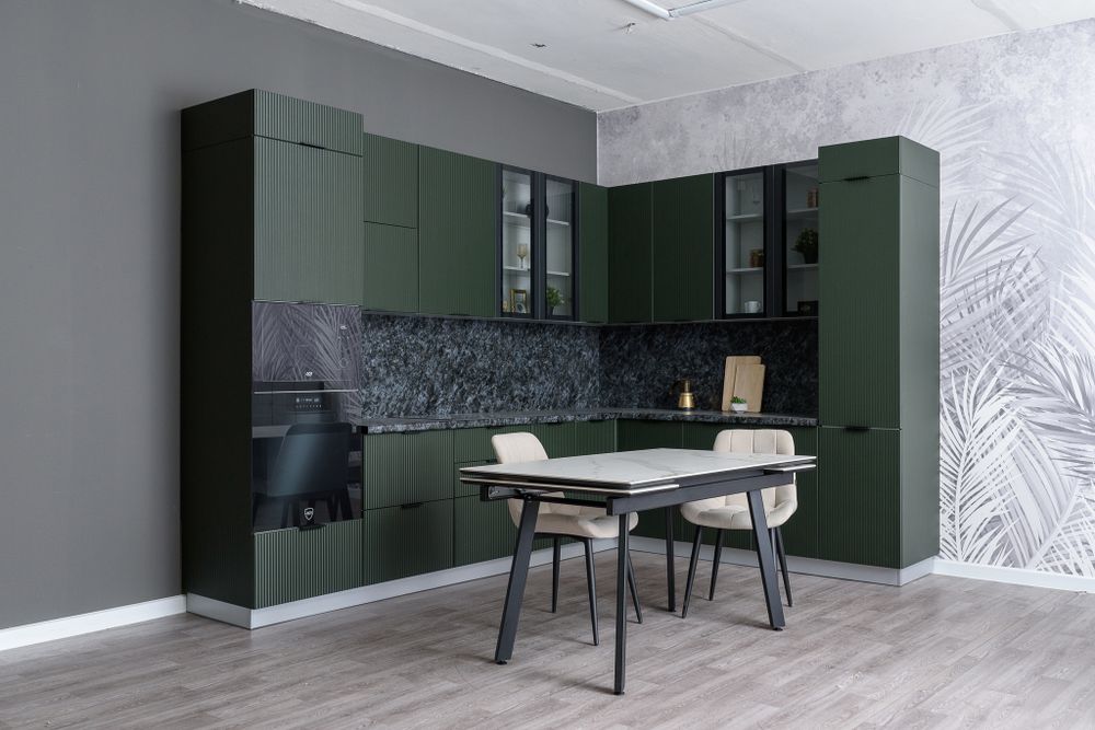 Стол керамический Герцог 1400х800х300 Серый