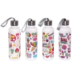 Бутылка питьевая пластиковая 600мл «Летний микс», микс цветов