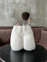 Кашпо Женское тело Горшок  Ваза скульптура декор для дома