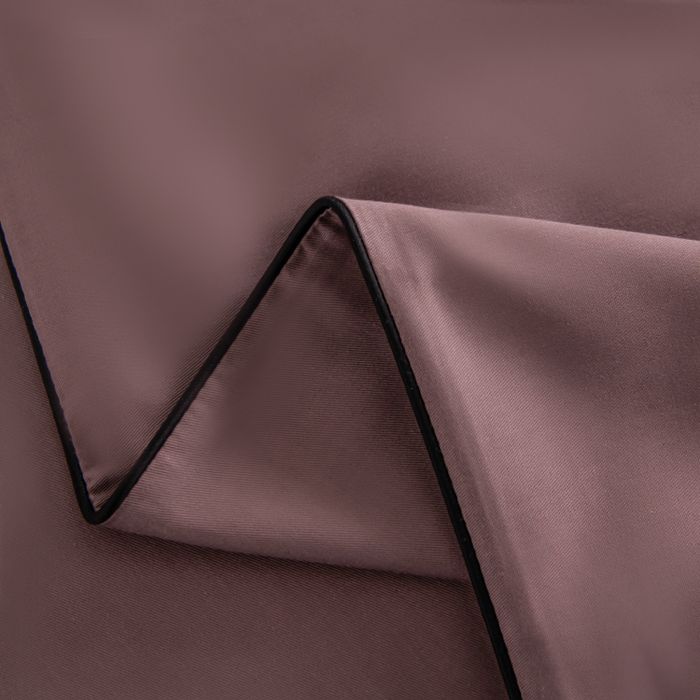 Комплект постельного белья Однотонный Сатин Элитный «Тёплое какао»