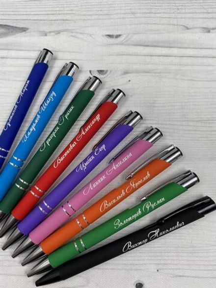 Ручка KOSKO SOFT с гравировкой