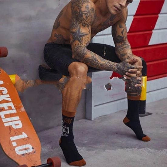 Носки "Лучше смерть, чем кофе без кофеина", р-р 36-42