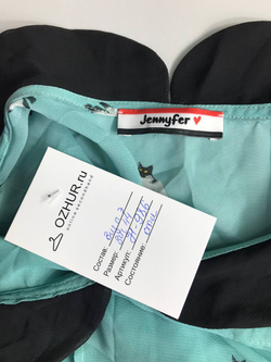 Блузка Jennyfer с милым принтом с котиками 44 размер