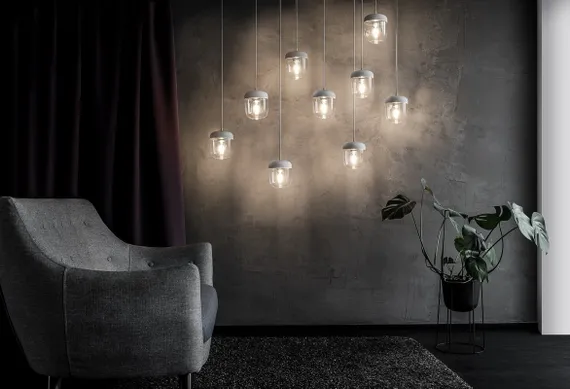 Плафон Umage Acorn White Copper Ø14х16