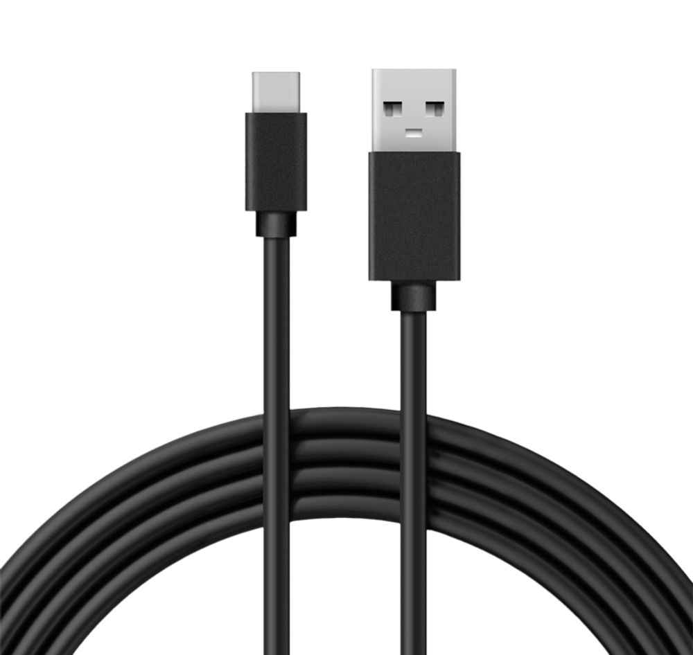 Кабель USB-A 3.0 – Type-C 3.1, 3А, 1м, ПВХ, черный REXANT