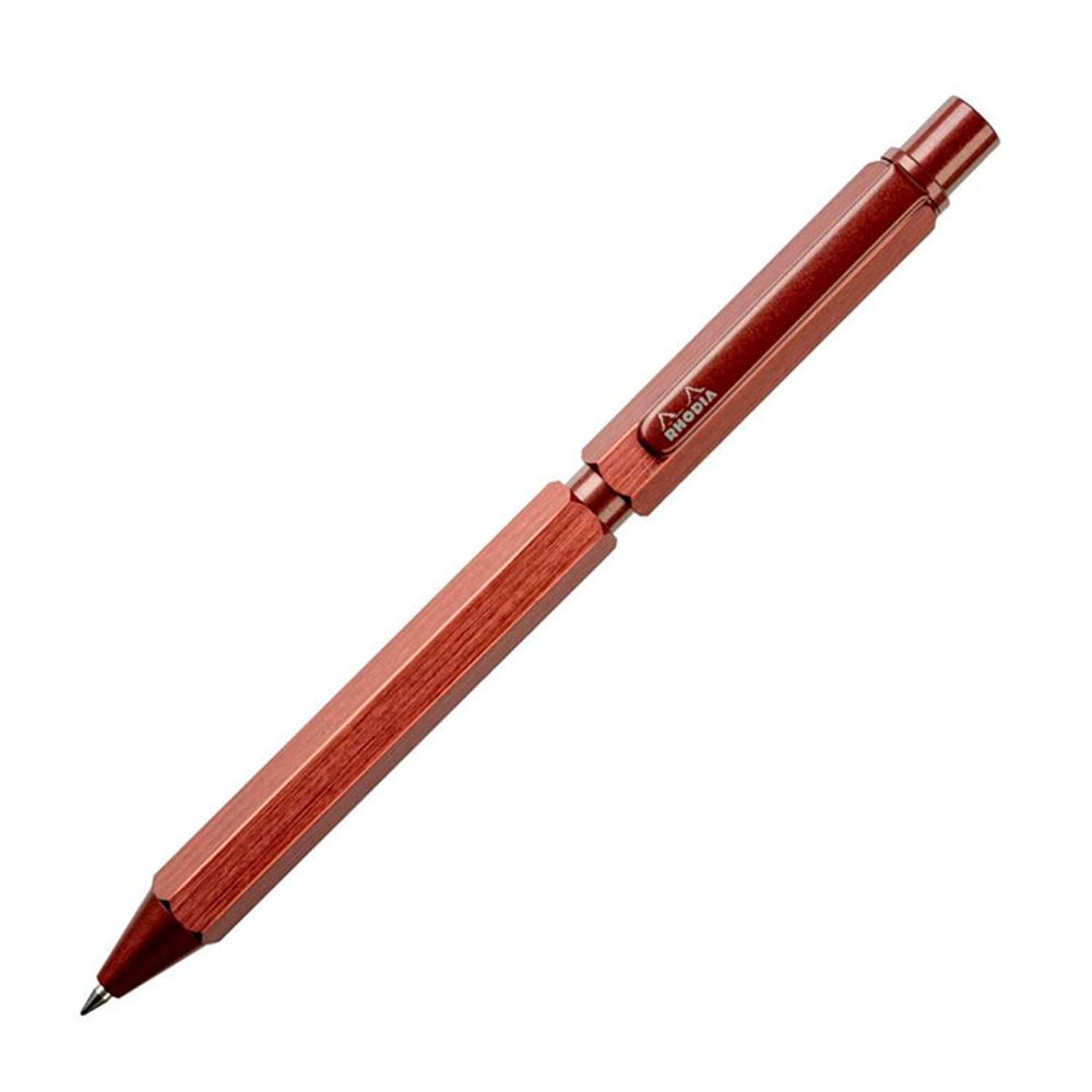 Ручка мультисистемная Rhodia 3 в 1 коричневая (9348C)