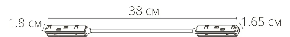 Коннектор для магнитного шинопровода Arte Lamp LINEA-ACCESSORIES