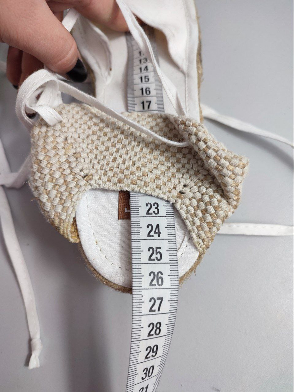 Босоножки Espadrij L'originale светлые 41 размер