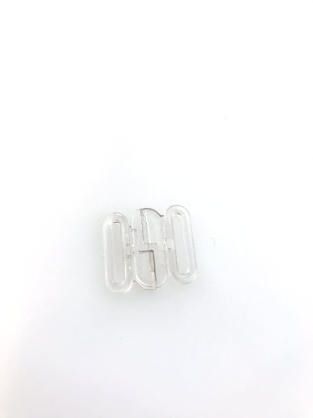 Застежка пластик прозрачная 10 мм