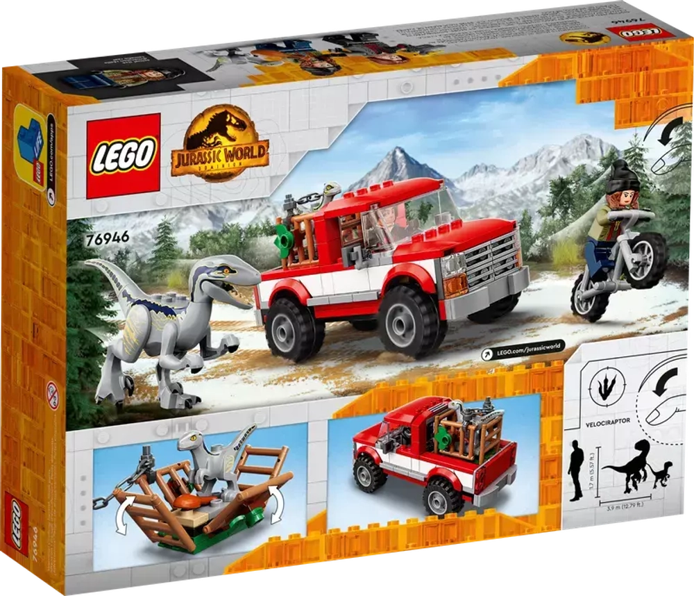 LEGO 76946 Blue Beta Velociraptor Capture RusboardGame