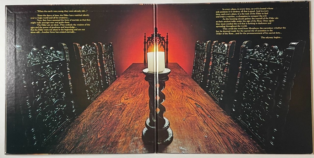 Винтажная виниловая пластинка LP Kiss (Music From) The Elder (Japan 1981) (No Obi) Under The Rose