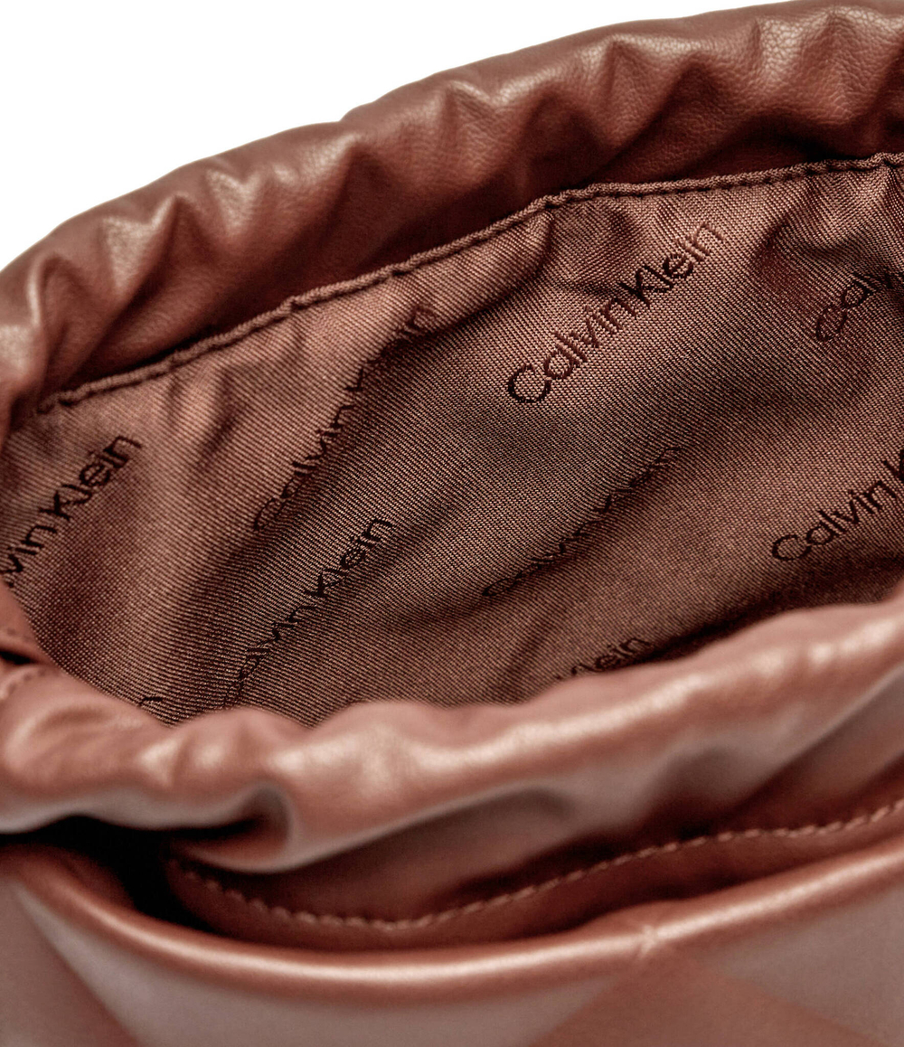 Сумка через плечо + поясная сумка DIAMOND QUILT Calvin Klein - коричневый(K60K612908)