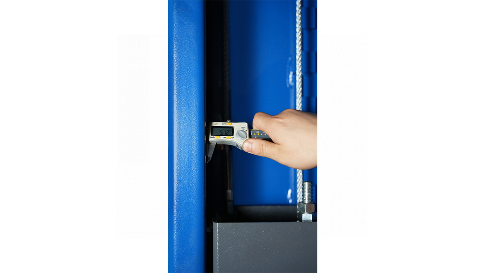 NORDBERG (N4120H1-4B_220) Подъемник 220V 2х стоечный 4т с верхней синхронизацией, H=4,0 м (синий)