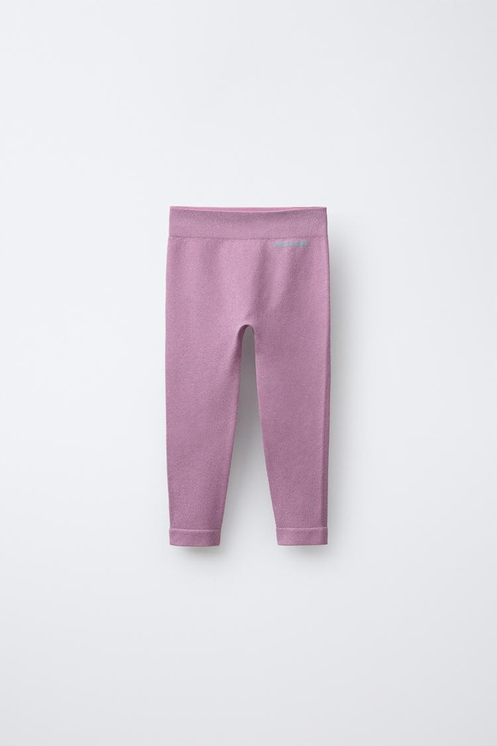 ZARA ЛЕГИНСЫ ИЗ МЯГКОЙ ТКАНИ, РОЗОВЫЙ/СИРЕНЕВЫЙ