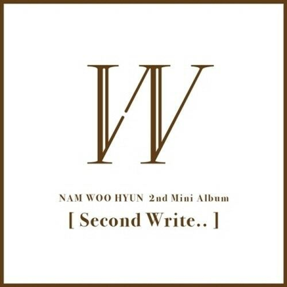 Альбом Infinite Nam Woohyun - Second Write 2nd Mini Album RANDOM Version