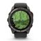 Garmin Fenix 8 Pro 51 мм Amoled Sapphire Carbon Gray DLC Titanium with Black/Pebble Gray Silicone Band (010-03199-00/010-03199-01)