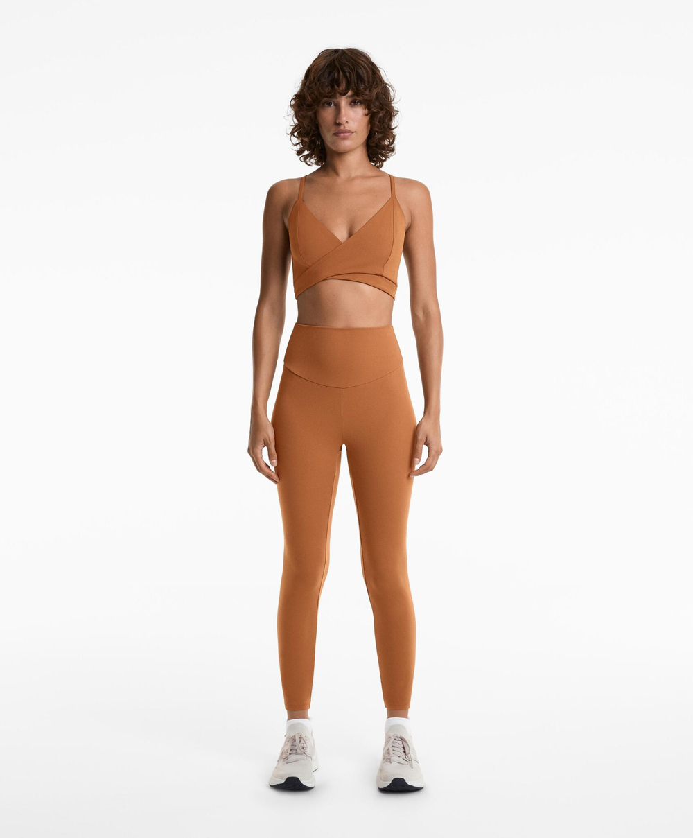 OYSHO Легинсы длиной до щиколотки Comfortlux с высокой посадкой, оранжевый