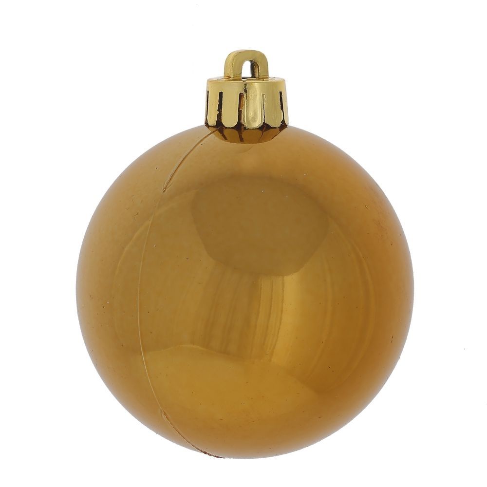 GAEM Набор из 6шт Украшение новогоднее Шар "Золотое руно", D6 см, L17,5 W6 H11,5 см