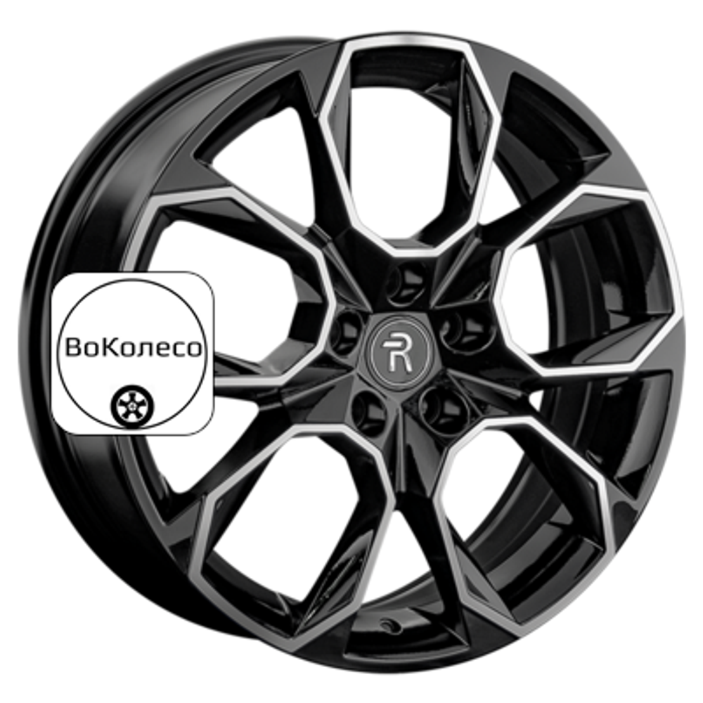 7x18/5x112 ET43 D57,1 SK169 BKF (конус, C570) Replay