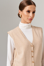 1912 Жилет женский (бежевый)