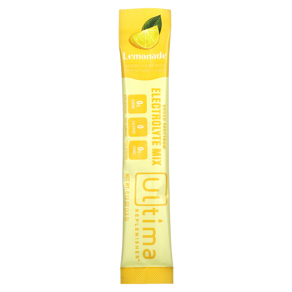 Ultima Replenisher, Электролит в порошке, Лимонад, 10 пакетов, 0,12 унции (3,5 г) каждый