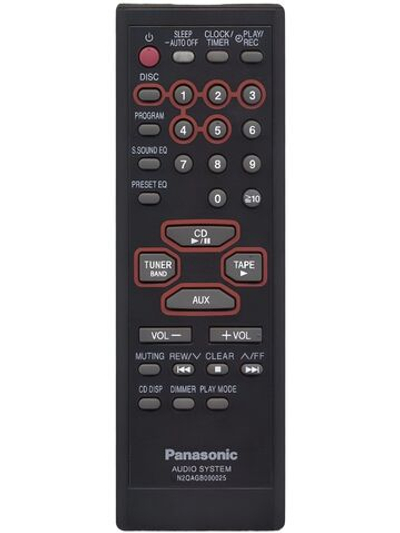 Пульт Panasonic N2QAGB000025 ориг