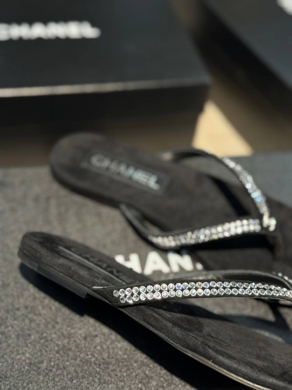 Шлепанцы CHANEL