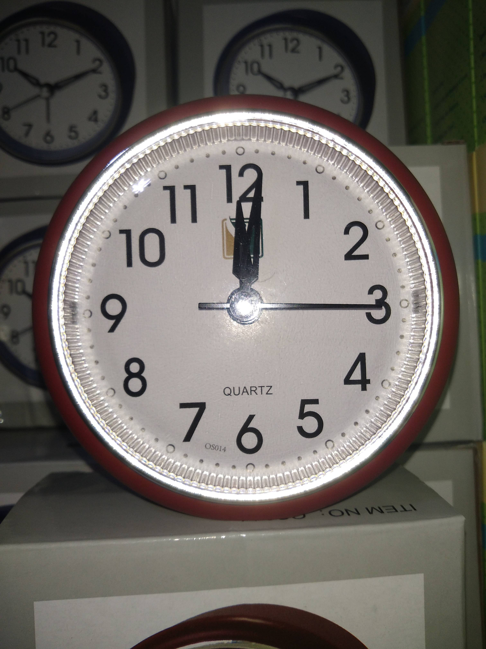 Настольные часы OS014