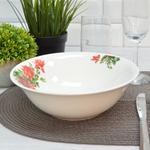 Салатник 980мл 20см Садовница, фарфор, Jewel