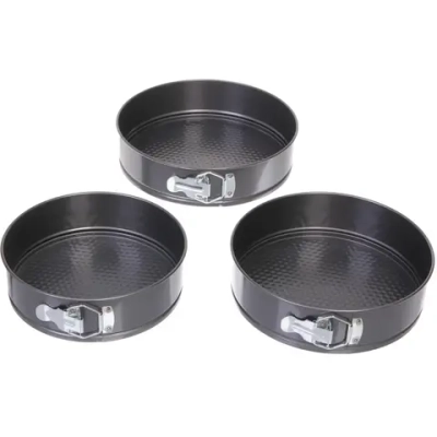 Набор из 3-х форм для выпечки раскладных, 22*7см, 24*7см, 26*7см