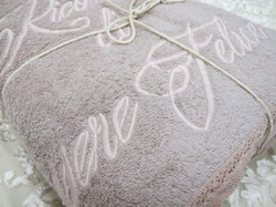 Полотенце 100х150 Opificio Dei Sogni Felicita peonia розовое