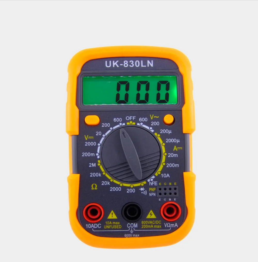 Мультиметр цифровой UK-830LN