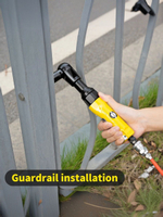 Пневмотрещотка усиленная 3/8", 160 об/мин. (1штука)