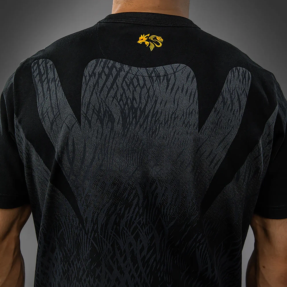 Футболка Venum x Chimaev black/grey