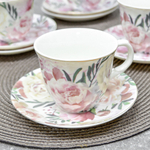 Чайный набор 12 предметов 220мл в круглой коробке (00108892)