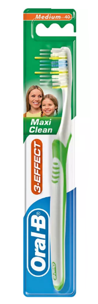 Oral-B Щетка зубная Vision 3 Effect Maxi Clean, 40 Medium