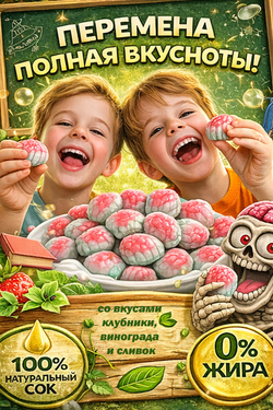 Мармелад жевательный "Мозг"