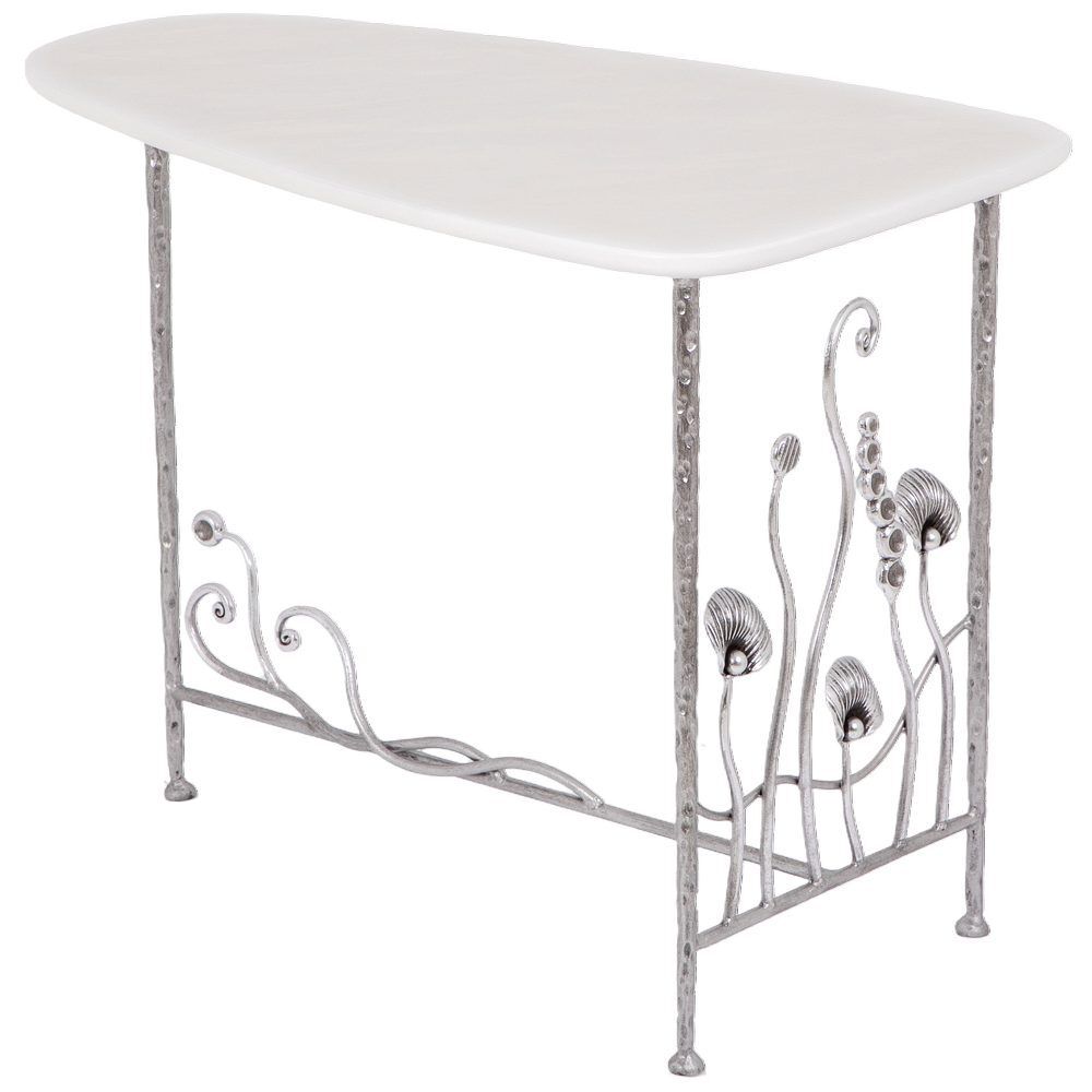 Столик декоративный Блюм - 2 Античное серебро