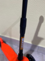 Самокат трехколесный кикборд Дерзкий Стайл Classic оранжевый до 50 кг С-003-0-19/89-l