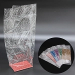 Пакет на жестком дне, рисунок «мошка» (дно 22*14; выс.63см)