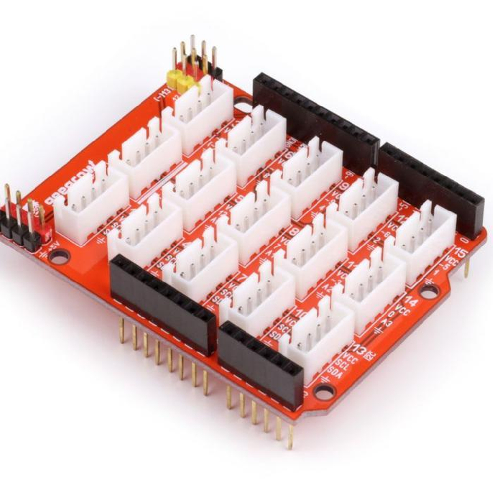 Шилд QuatroPortA050 для Arduino UNO