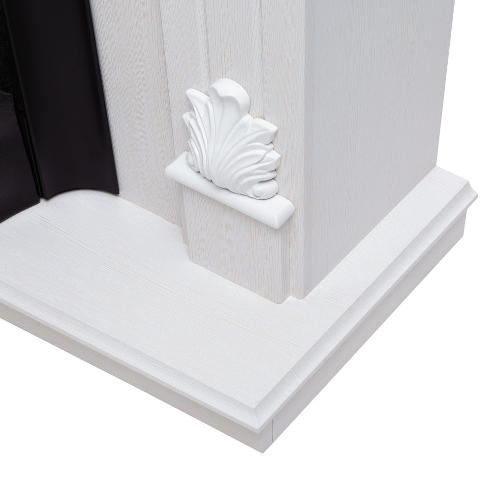 Каминокомплект Real Flame Ottawa WT с очагом Fobos Lux Black RC