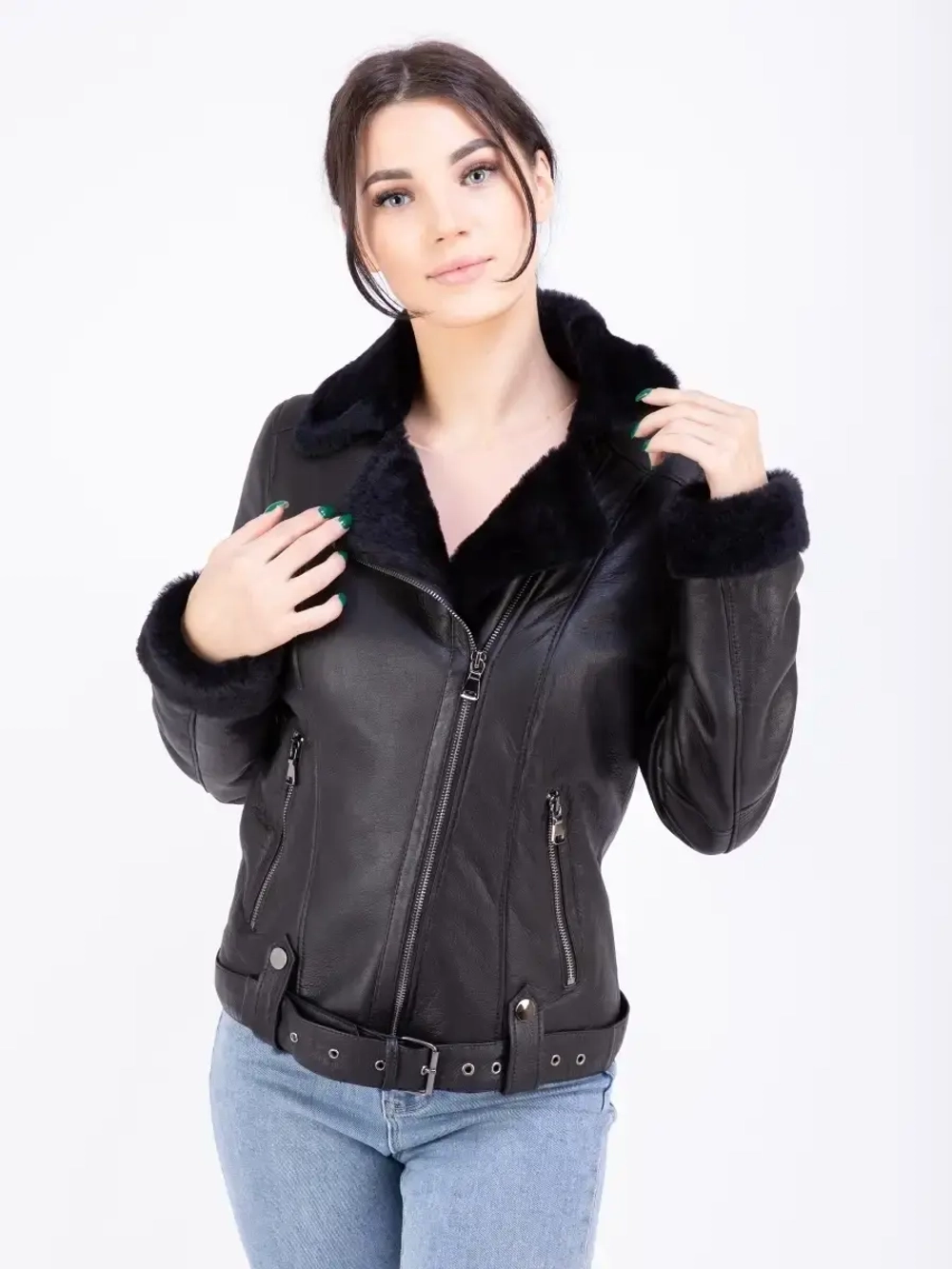 дубленка женская натуральная Турция