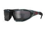 Спортивные очки LiP Surge / Gloss Trans. Grey / Black / PC Polarized / Levanté Series Chroma Smoke