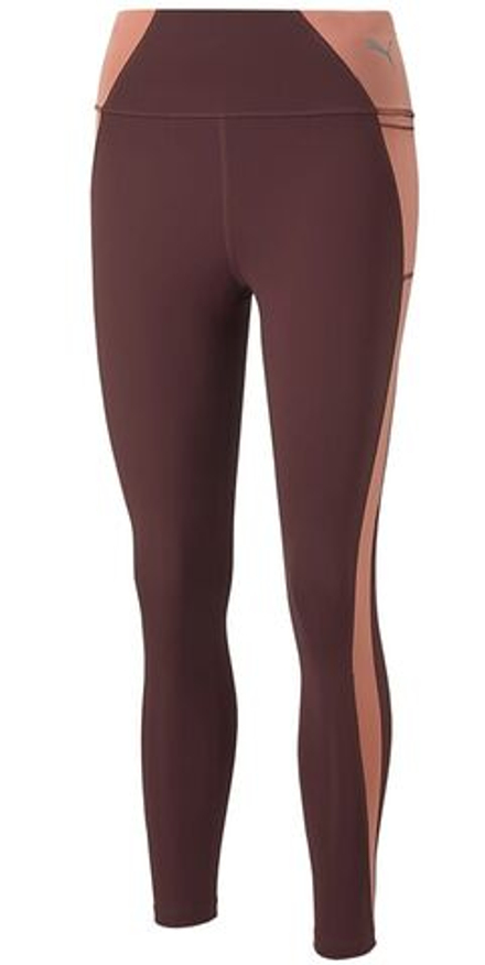 Леггинсы Puma Evostripe High Waist 7/8 Tights - aubergine