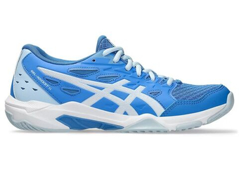 Женские кроссовки для бадминтона/сквоша Asics Gel-Rocket 11 - blue coast/white