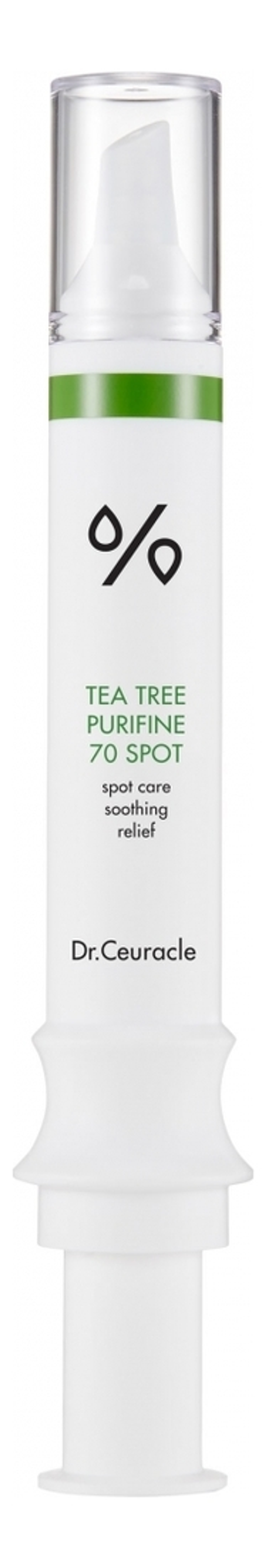 DR. CEURACLE Точечное средство Чайное дерево/Tea tree purifine 70 spot 12 мл