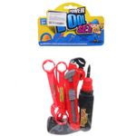 Набор инструментов «Профессионал - Строитель», 6 предметов, 31*15 см, в ассортименте, пакет